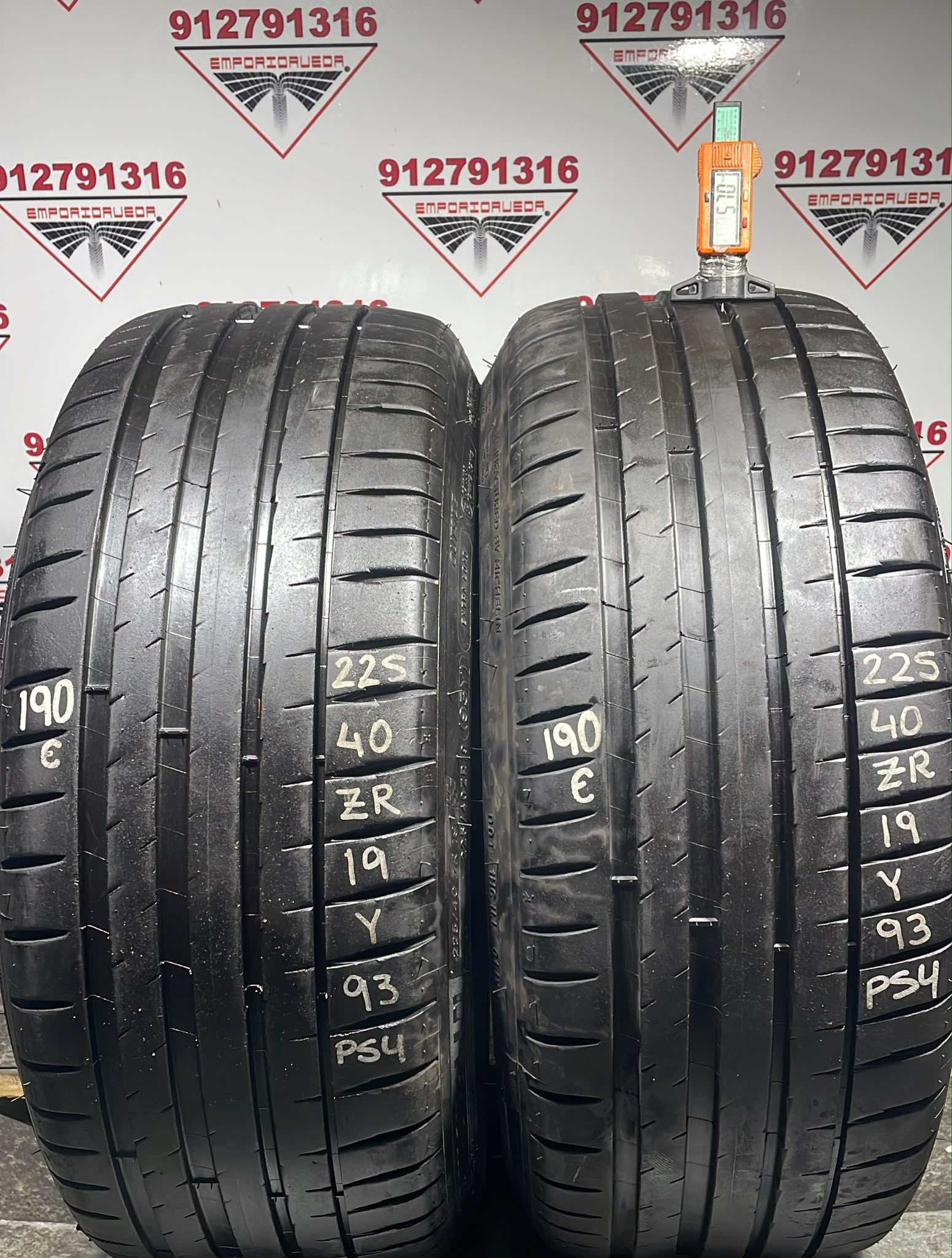 MICHELIN PILOT SPORT 4 USADO  225/40 R19 93 Y
